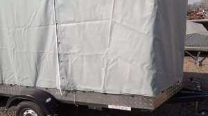 Обзор легкового прицепа Аляска Стрела с тентом