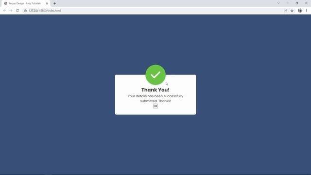How To Make A Popup Using HTML, CSS And JavaScript | Create A Modal Box In HTML Website