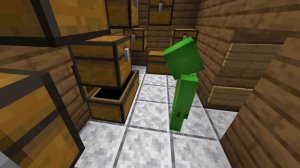 JJ Pranked Mikey in Minecraft Challenge - Maizen Nico Cash Smirky Cloudy
