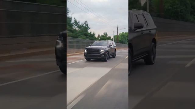 chevy tahoe high country 2022  fully black out @shaqwrap2502  ???￼#love #chevy #trending #shaqwrap