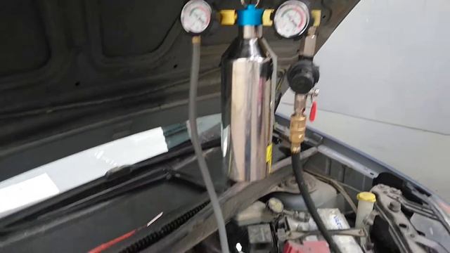 Промывка инжектора FORD FUSION part 1 смотреть онлайн