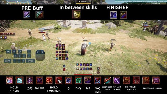 BDO Ninja Succession PVE Combo & Addons Guide (2024)