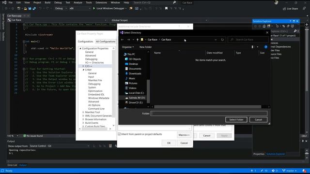 Create Simple Game Tutorial 02 - (Demo) Car Race Game Using C++ (SFML) With Source Code | Car Race