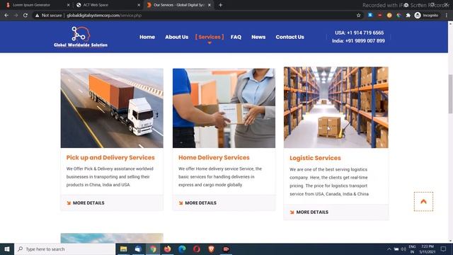 PHP Dynamic Website with Admin Panel - Demo смотреть онлайн