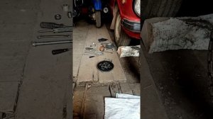 мотоцикл Рейсер 110 ремонт колёса задние