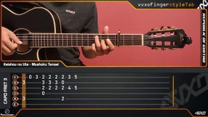 Mushoku Tensei Opening - Keishou no uta 継承の唄 - Acoustic (Fingerstyle Guitar Cover) TAB Tutorial