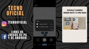 DESCARGA la MEJOR GOOGLE CAMERA para el REDMI NOTE 12 PRO MAX
