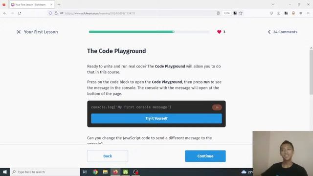 Ngerjain Tes Java Scripts di SoloLearn смотреть онлайн