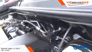 Установка гбо на Renault Logan 1.2 2013 - Landi Renzo. Газ на Рено Логан