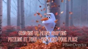 FROZEN 2 SONG | WHEN I AM OLDER LYRICS |FROZEN 2 WHEN I AM OLDER | OLAF | JOSH GAD