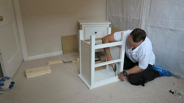 IKEA HEMNES Chest of 2 drawers assembly смотреть онлайн