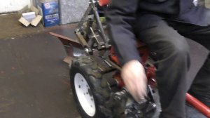 МОТОБЛОК 4X4 | СУПЕР ПОДЪЕМНЫЙ МЕХАНИЗМ ПЛУГА | ENG.SUB