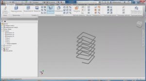 Построение квадратной пружины в Autodesk Inventor