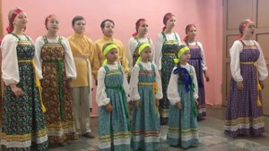 Посеяли девки лен - Вокальный ансамбль "Виктория"