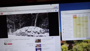 Нагрузка на процессор Pentium G4500  при просмотре 4к видео на youtube в браузере Chrome.