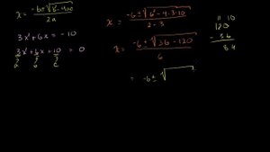 Как применять формулу корней квадратного уравнения