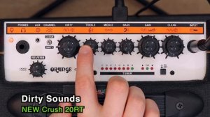 NEW Orange Crush 20 vs OLD Orange Crush 20 - Crush 20RT VS Crush 20LDX