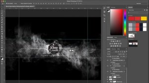 Photoshop SPEEDART Creating a YouTube Banner for a MUSIC Channel (DIZZYTRACKS)