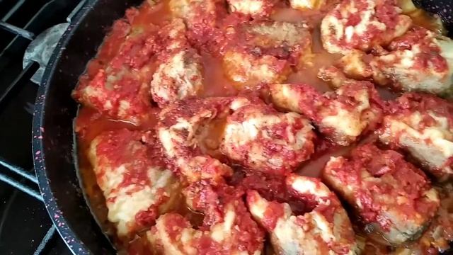 Очень вкусный рецепт, минтай в подливе смотреть онлайн