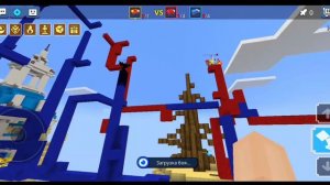 МЕГА СРАЖЕНИЯ 2 КЛАНОВ! - Bed Wars [ Blockman go ] Бешеный кот vs IamSayonara