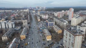 г. Екатеринбург Проспект Космонавтов (октябрь 2022)