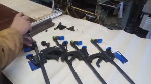 2 ч. - Ремонт и переделка быстрозажимной столярной  струбцины.