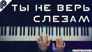 ТЫ НЕ ВЕРЬ СЛЕЗАМ - ШУРА | L Y R I C VERSION | #INSTRCOVER #тыневерьслезам #шура