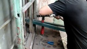 Собираем китайский амортизатор на скутер.