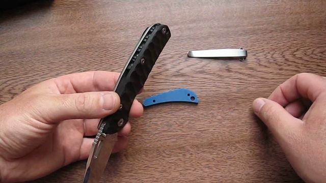 нож Sacha Thiel  делаю клипсу и интерестный спейсер смотреть онлайн