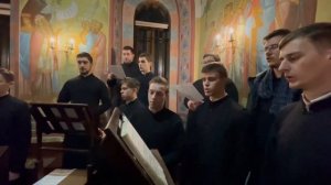 Степенна 2 гласа «На небо очи пущаю моего сердца». Киевский распев, обработка еп. Ионафана (Елецких