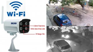 ? ТЕСТ ОБЗОР БЕСПРОВОДНОЙ IP КАМЕРЫ НАБЛЮДЕНИЯ ESCAM QD300WIFI HD 720P IP66 ИЗ КИТАЯ С АЛИЭКСПРЕСС