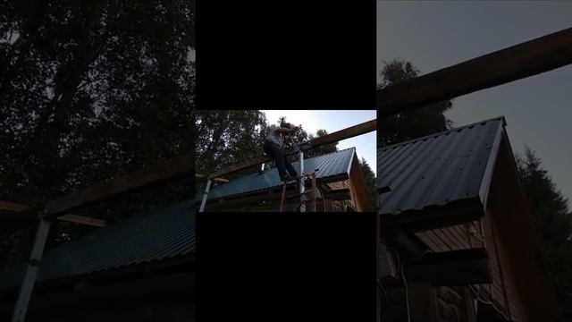 Навес для машины своими руками за 3 минуты смотреть онлайн