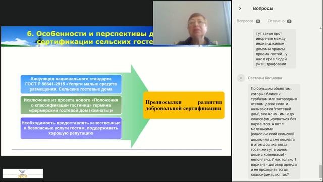 Специфика классификации средств размещения в сельском туризме