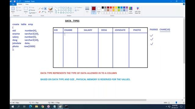 ORACLE 19c tutorials || Demo - 5 || by Mr. Dinesh On 25-06-2021 @8PM IST смотреть онлайн
