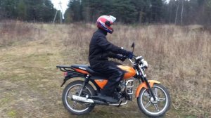 Обзор мопеда Racer rc50 alpha 2016