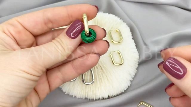 Обзор новинок Tanissa Hobby | Швензы-кольца, конго, овалы, подвески | Фурнитура люкс из латуни
