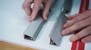 Плинтусы для столешниц с мягким краем и фурнитурой