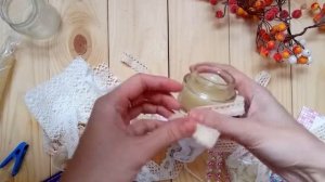 DIY Ароматическая свеча в стеклянной банке своими руками!