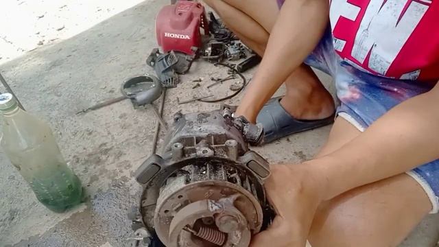 Honda GX35/ Timing Belt Replacing Step By Step-(Part-1)