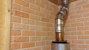 Правильная установка печи в баню. Облицовка плиткой Терракот. Кладка кирпичного портала.