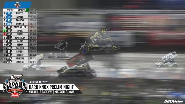 World of Outlaws NOS Energy Drink Sprint Cars | Knoxville Raceway | August 11, 2023 | HIGHLIGHTS смотреть онлайн