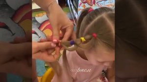 ДЕТСКАЯ ПРИЧЕСКА 2021-ПРИЧЕСКА В САДИК,В ШКОЛУ,1 СЕНТЯБРЯ-HAIR DRESS IN KINDERGARTEN, IN SCHOOL