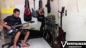 REVIEW SCHECTER BLACKJACK CUSTOM HQ || VEYZ SUSTAINER