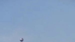 Снова шарообразное НЛО, на этот раз его запечатлели туристы в горах Кавказа.