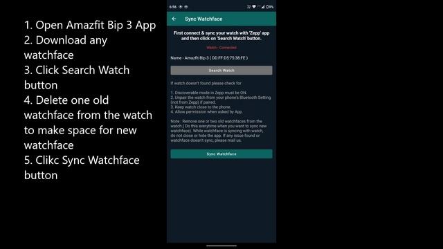 How to install custom watch faces for Amazfit Bip 3 & Bip 3 Pro