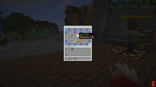 Wallscot viser rundt :: Freakyville Towny :: Dansk Minecraft смотреть онлайн