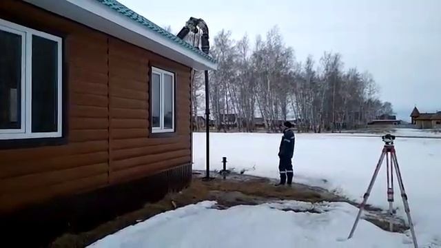 Пристрой к дому на винтовых сваях