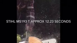 Test run after service/ repairs to Stihl MS193T Echo CS2511T, Chinese GMC 22cc arborist saws