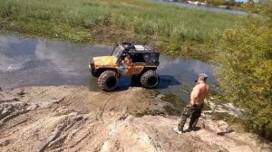 Царь Горы Mega UAZ выехал без Рулевого offroad 4x4 fun