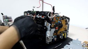 Замена термопленки в принтере HP 1005